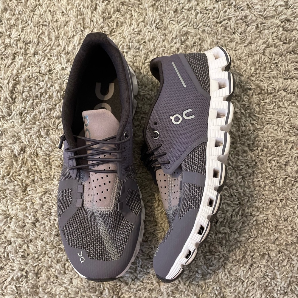 On cloud running shoes